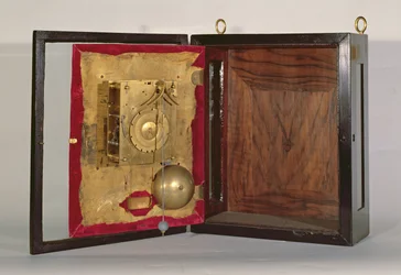 Niederländische Tischuhr, 1660